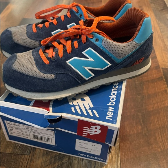 New Balance men’s 574 sz 12 - Picture 3 of 6